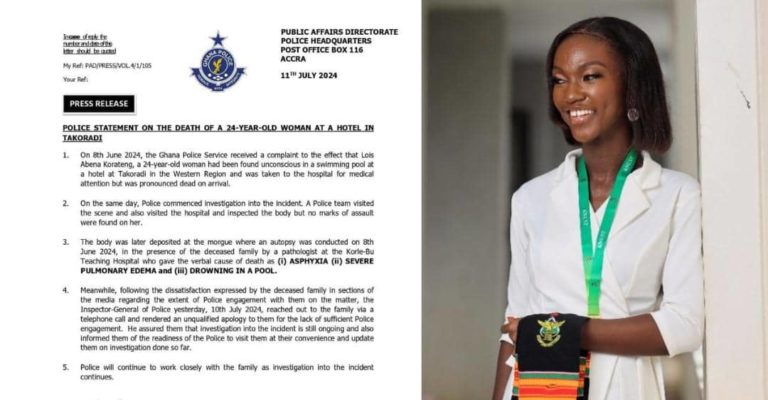 Police Report Reveals Cause Of Death Of KNUST Graduate Found In Hotel Pool