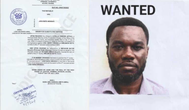 Court Issues Bench Warrant For Arrest Of Job Kwesi Mensah