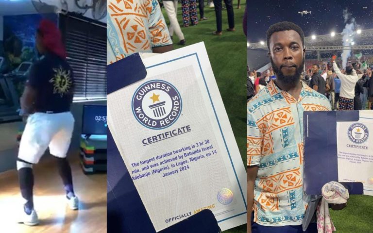 Nigerian Man Breaks Guinness World Record For Longest Twerking