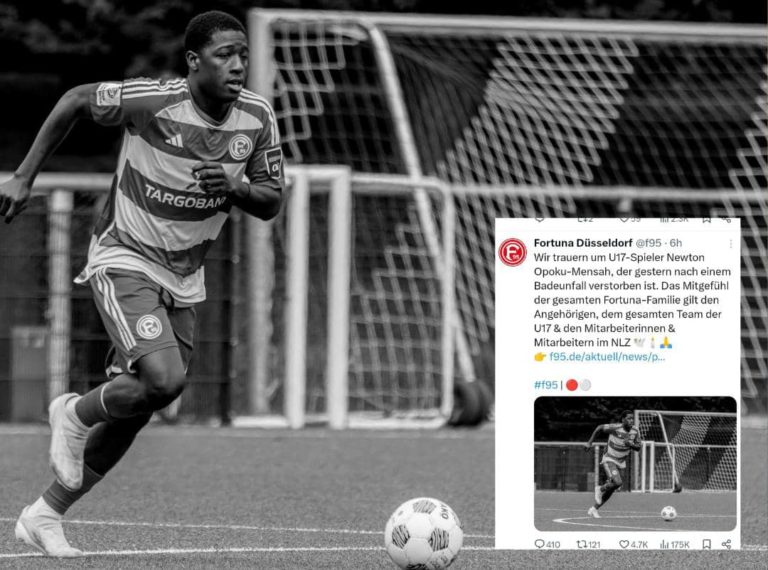 Young Ghanaian Footballer Dies In Swimming Accident