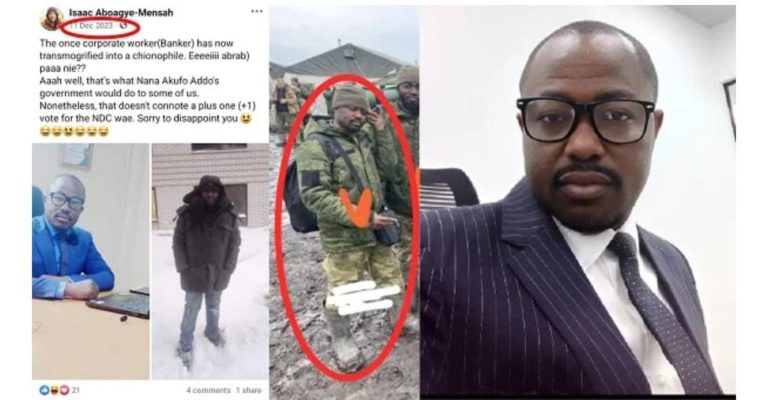 Ex-Ghanaian Banker Reportedly Dies Of Shock After Joining Russian Army In Ukraine War