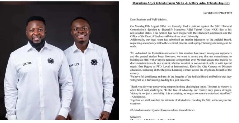 Guru Files Petition Against University of Ghana’s SRC-EC Over Presidency Disqualification