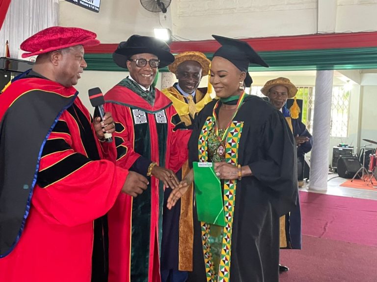 Joana Gyan Cudjoe graduates from Bethany International University, Singapore