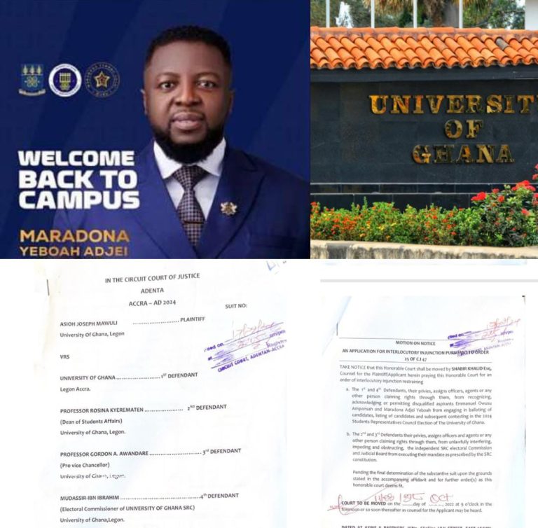 Student Sues University of Ghana Management Over Reinclusion Of Guru, Others In SRC Election