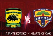 Super Clash: Asante Kotoko Battles Hearts of Oak In Kumasi On December 15