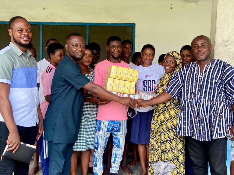 Philanthropist William Agbalenyo Supports Muslim Students In Adeiso Presbyterian SHS