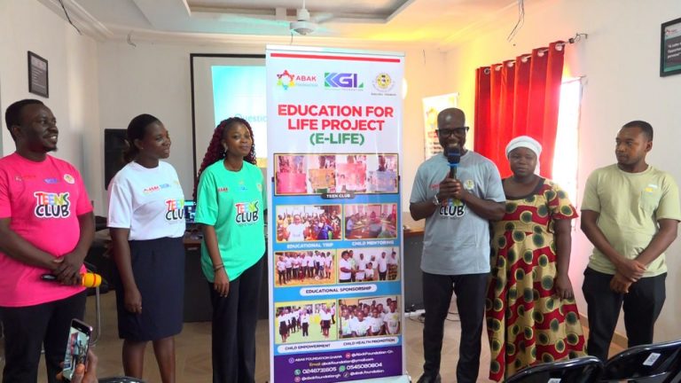 A/R: Abak Foundation and KGL Foundation Launches “E-Life Project” to Empower School Children with Digital Skills and Mentorship.