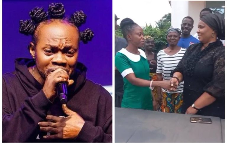 A/R: Daddy Lumba’s Hometown Benefits as MP Donates Medical Equipment.