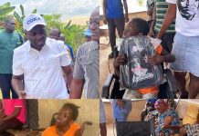 NPP’s COKA Donates Wheelchair, School Supplies and Cash to Physically Challenged Girl in Kyekyewere.
