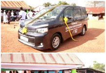 A/R: Kotokuom Youth For Development Donates Brand New Voxy To Serve As Ambulance to Save Lives.